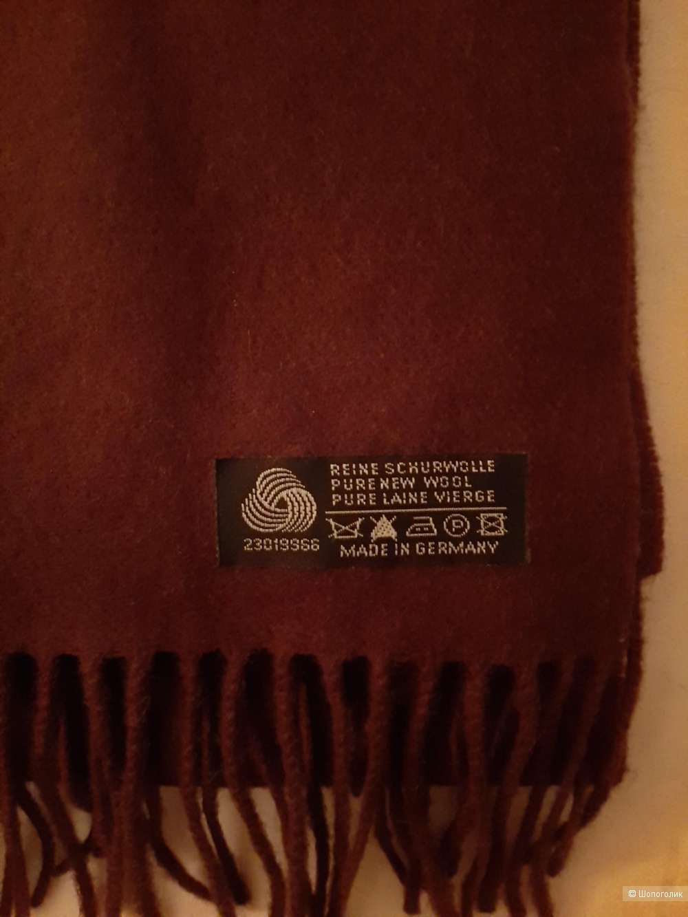 Шерстяной шарф  30 * 180