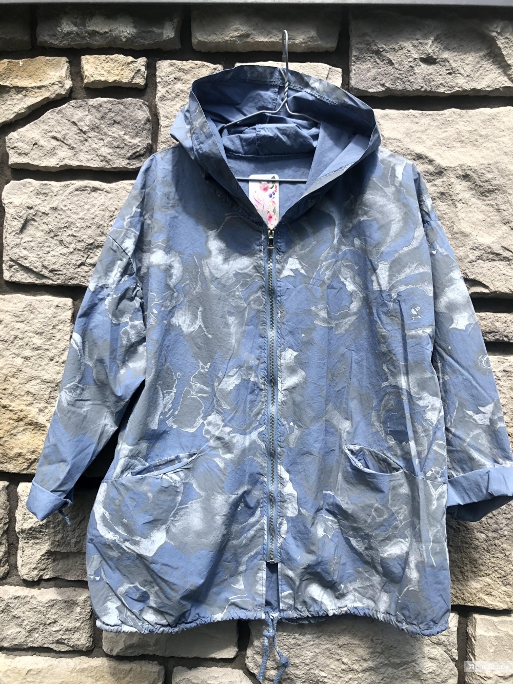 Парка ветровка кардиган Pastel fiori Italy, 44-54