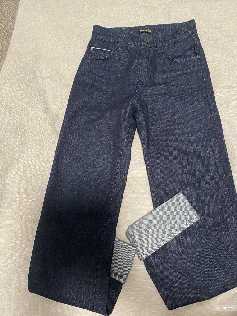 Джинсы с отворотами Massimo Dutti 40-42 rus