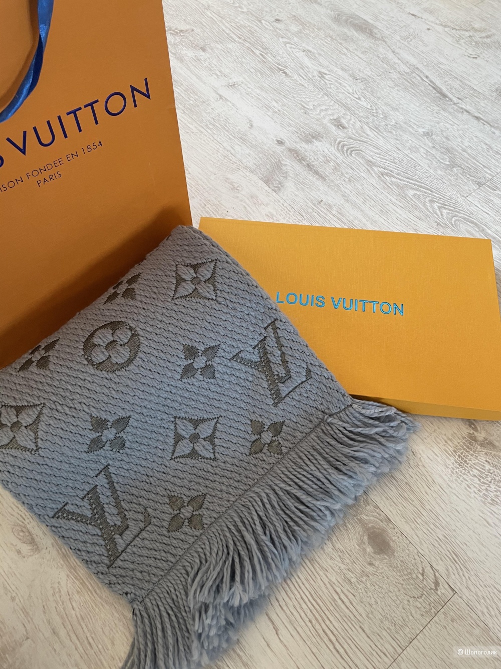 Шарф палантин Louis Vuitton, one size