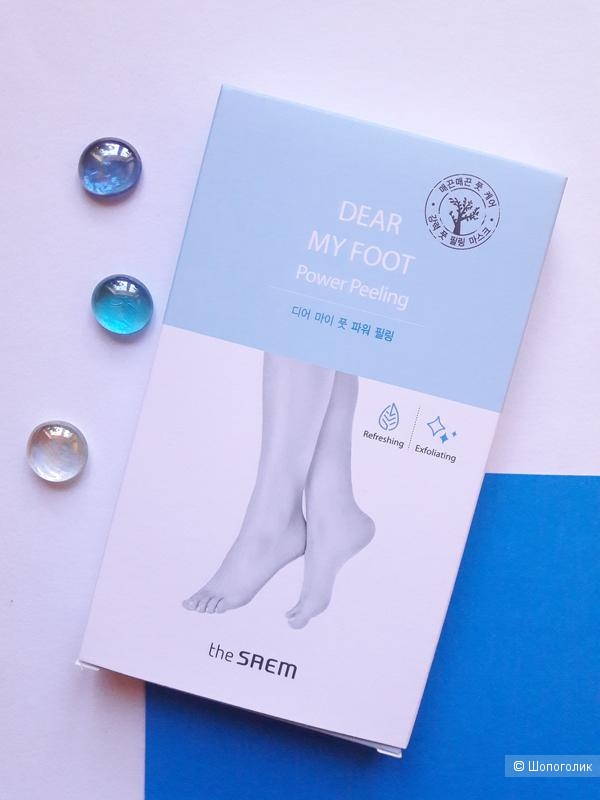 Пилинг-носочки для ног The Saem Dear My Foot Power Peeling