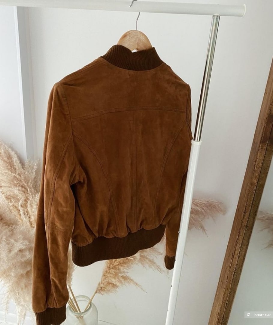 Замшевая куртка Zara размер L