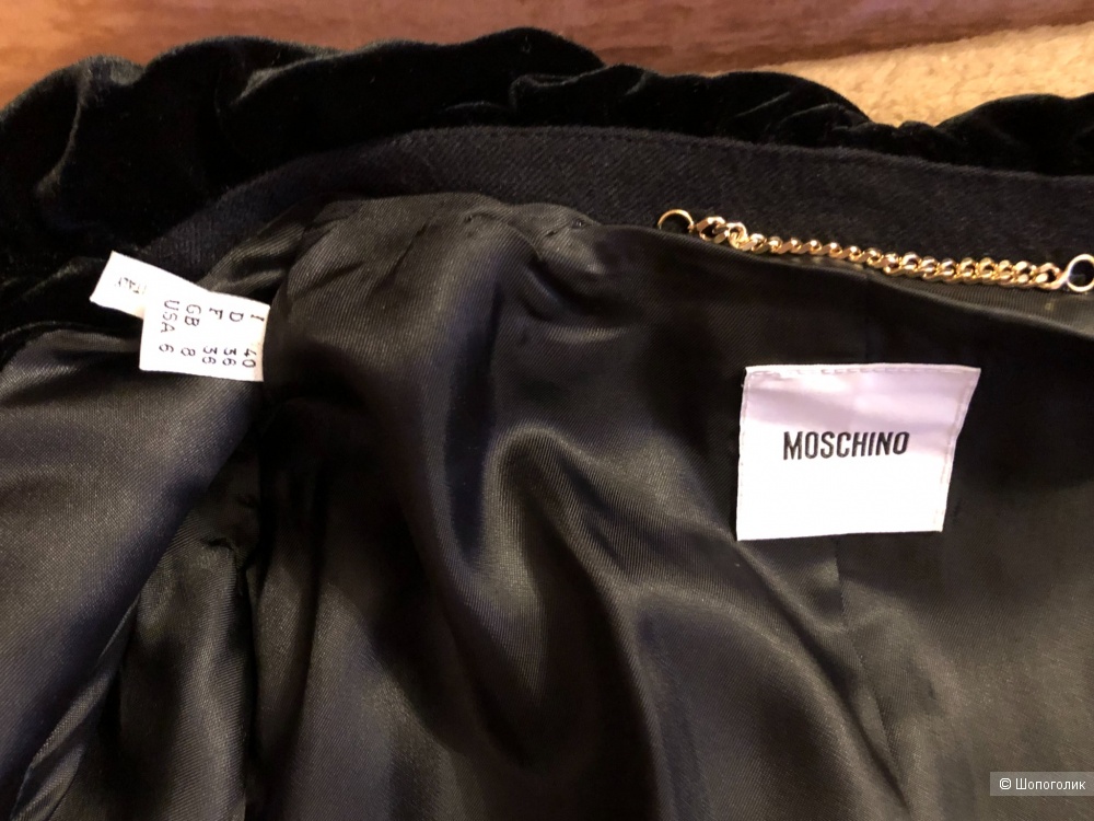 Пальто Moschino размер 40