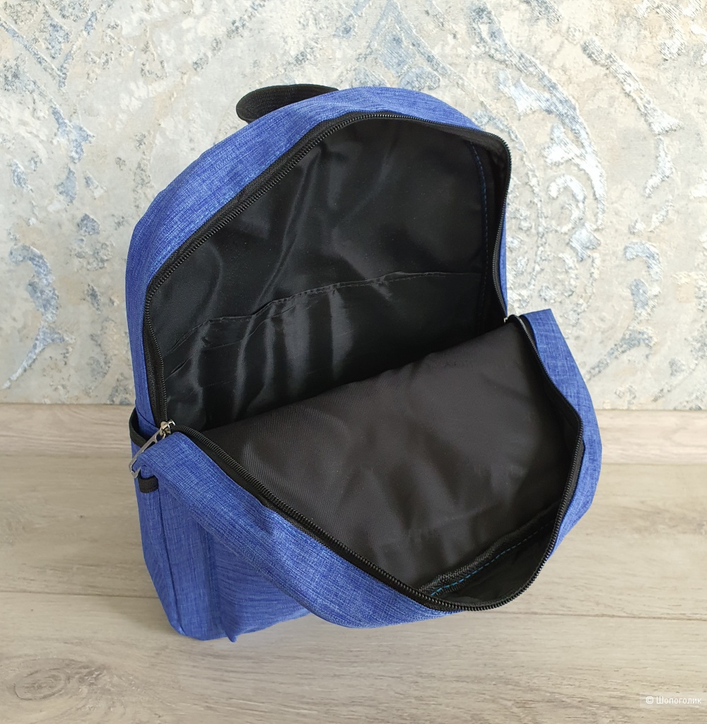 Рюкзак школьный/для учебы (синий)