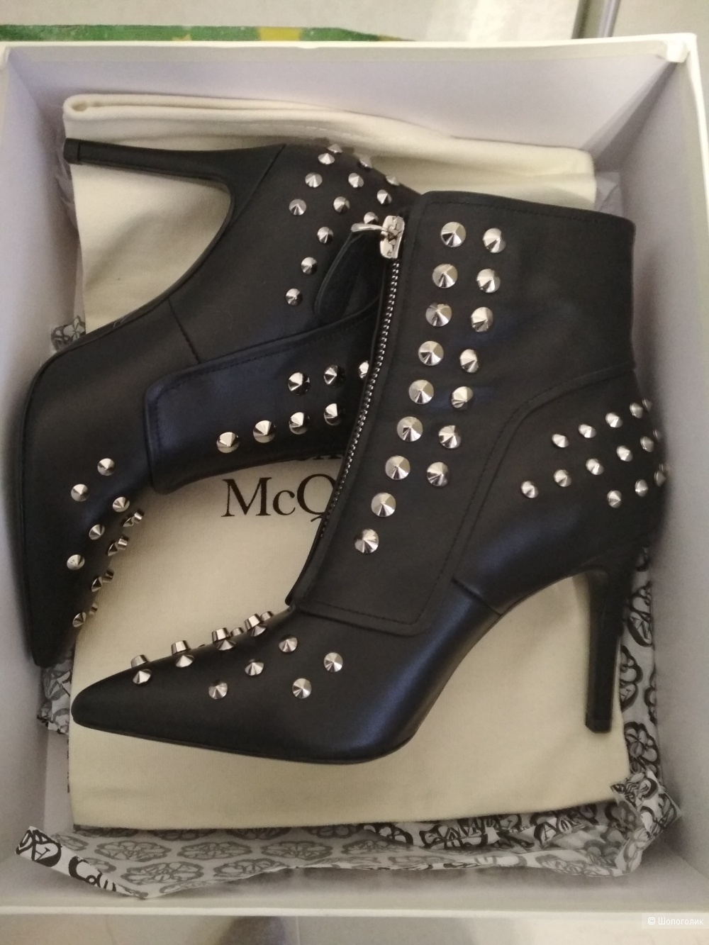 Ботильоны Alexander mcqueen, р. 38 (37,5).