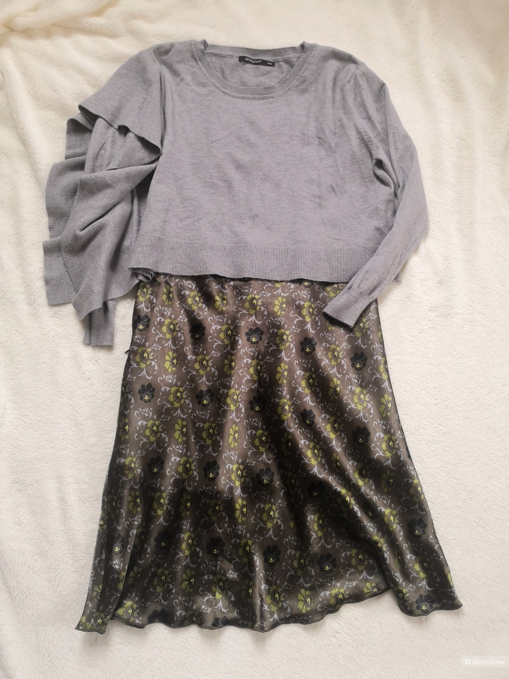 Комплект юбка и джемпер, размер 44