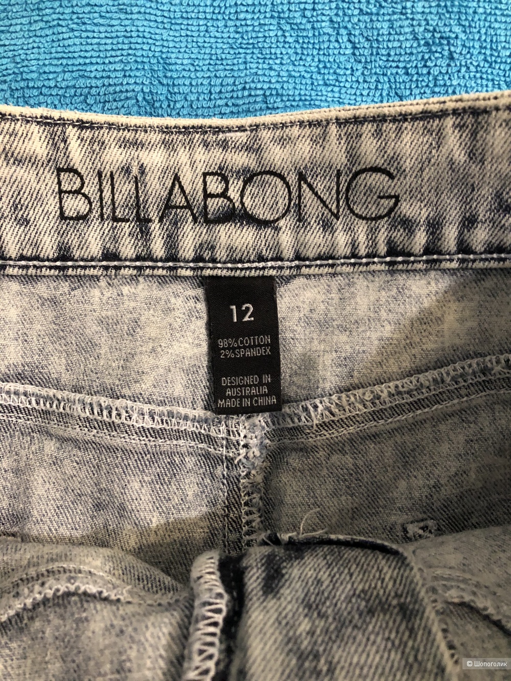 Юбка джинсовая Billabong, размер 12