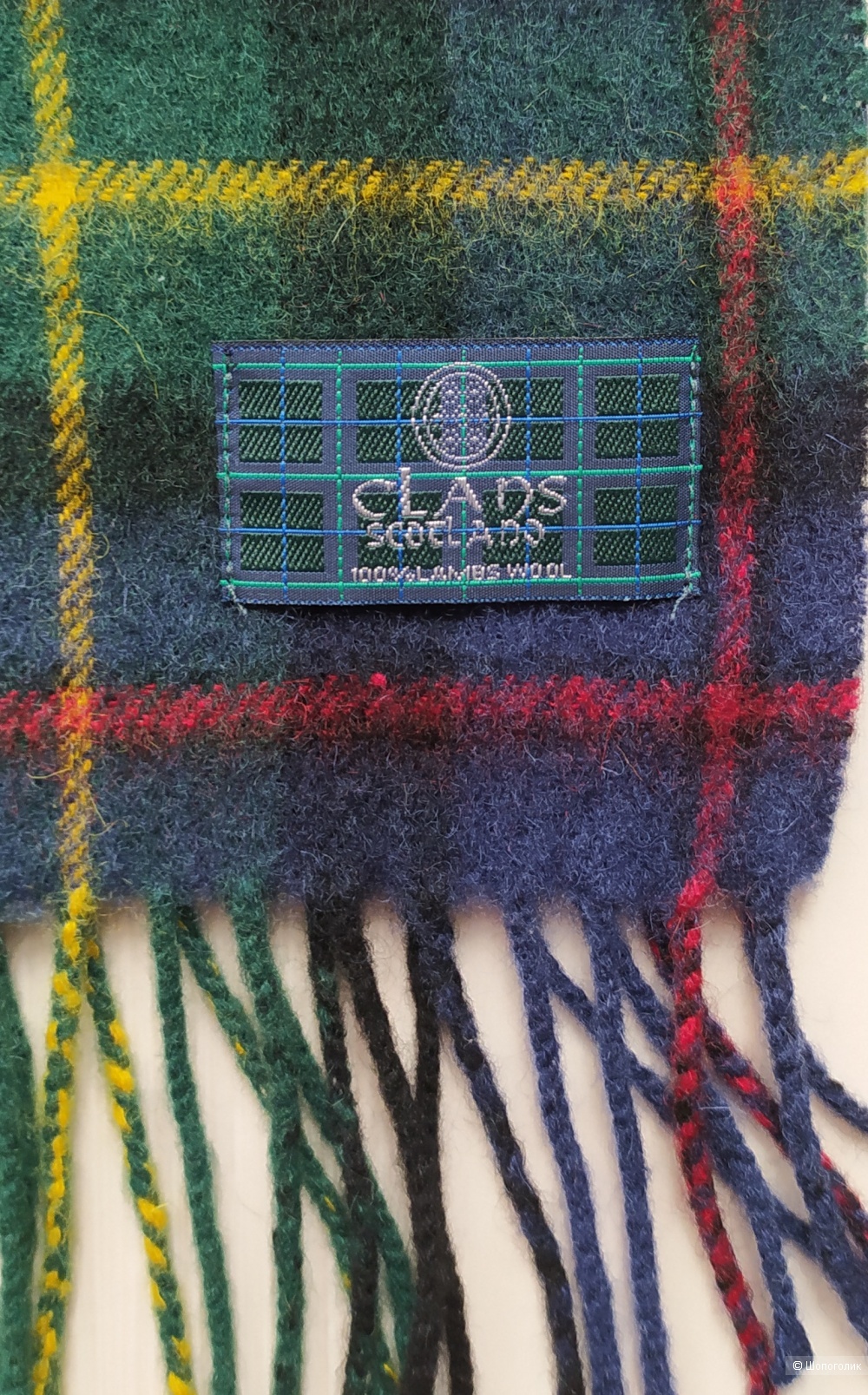 Шарф мужской. Clans Scotland. Размер 140×30.