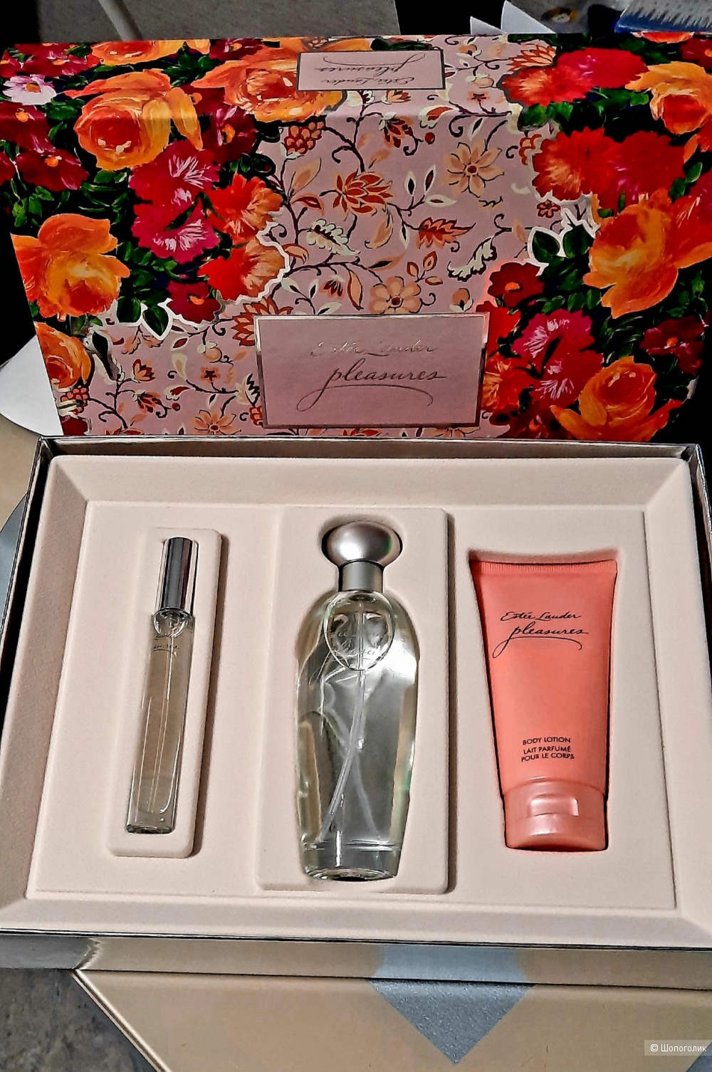 Набор Estee Lauder Pleasures 100 мл+ 6 мл+ 75 мл