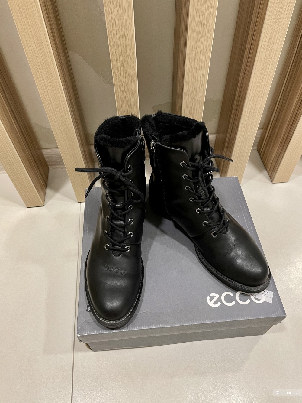 Сапоги ботинки Ecco размер 38