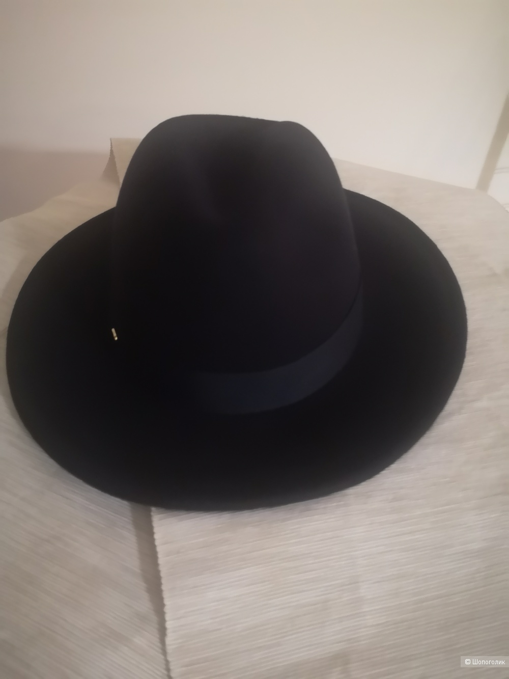 Tommy Hilfiger фетровая шляпа Федора, темно-синяя