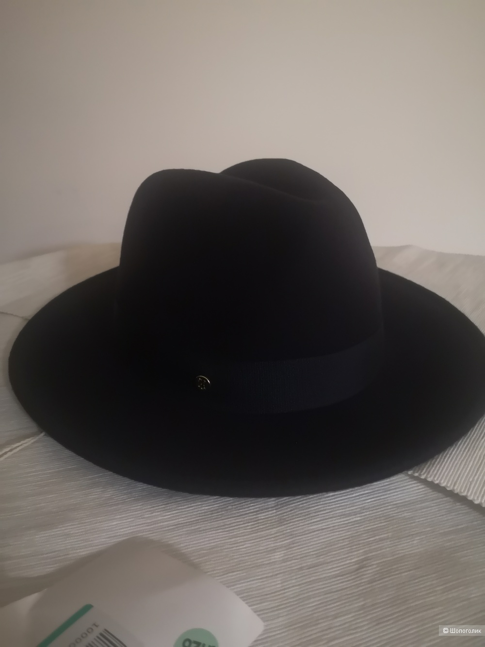 Tommy Hilfiger фетровая шляпа Федора, темно-синяя