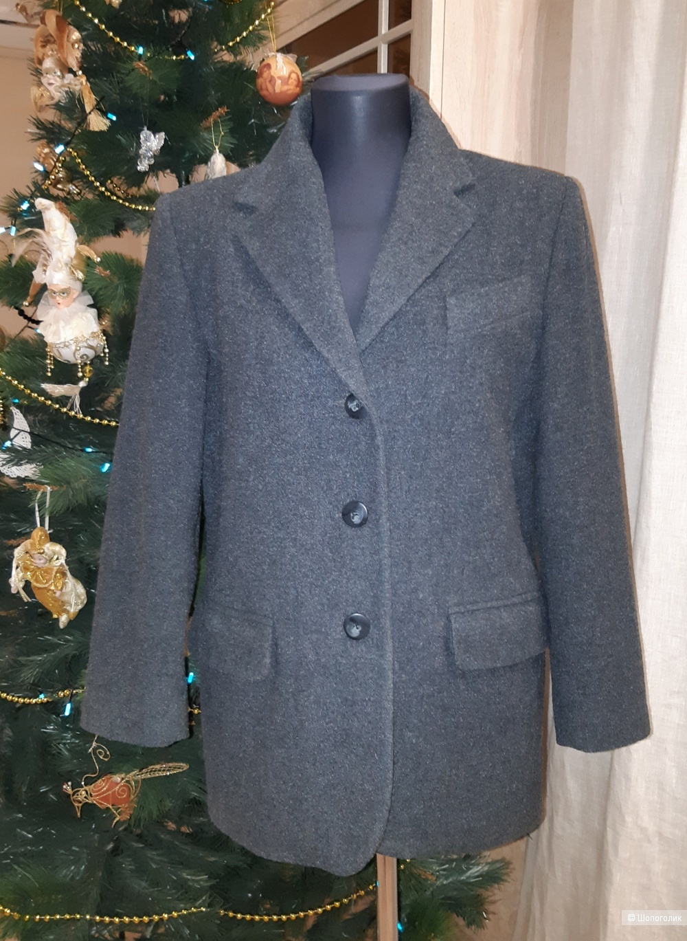 Шерстяной пиджак mc paris, размер 46/48