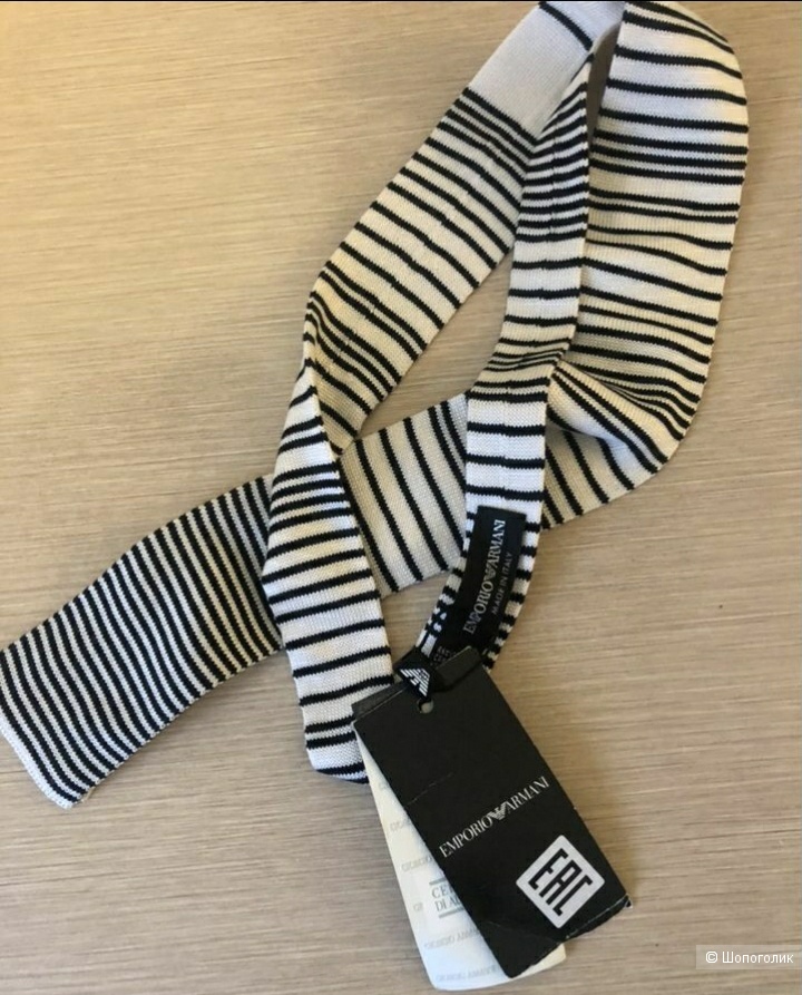 Комплект галстук + чехол  Emporio Armani, оригинал, one size