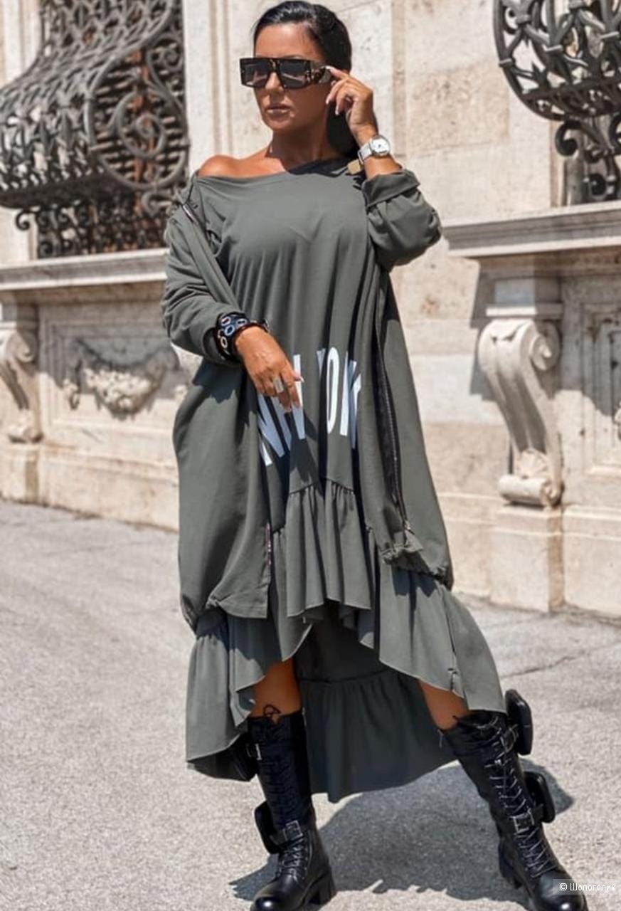 Платье NEW YORK Italy, oversize