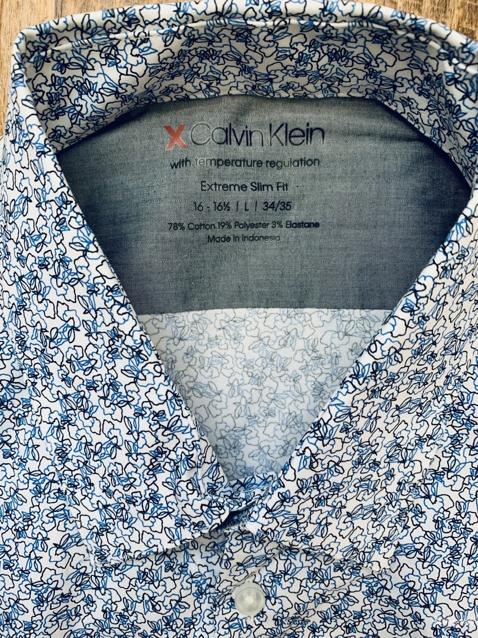Рубашка Calvin Klein мужская, размер L