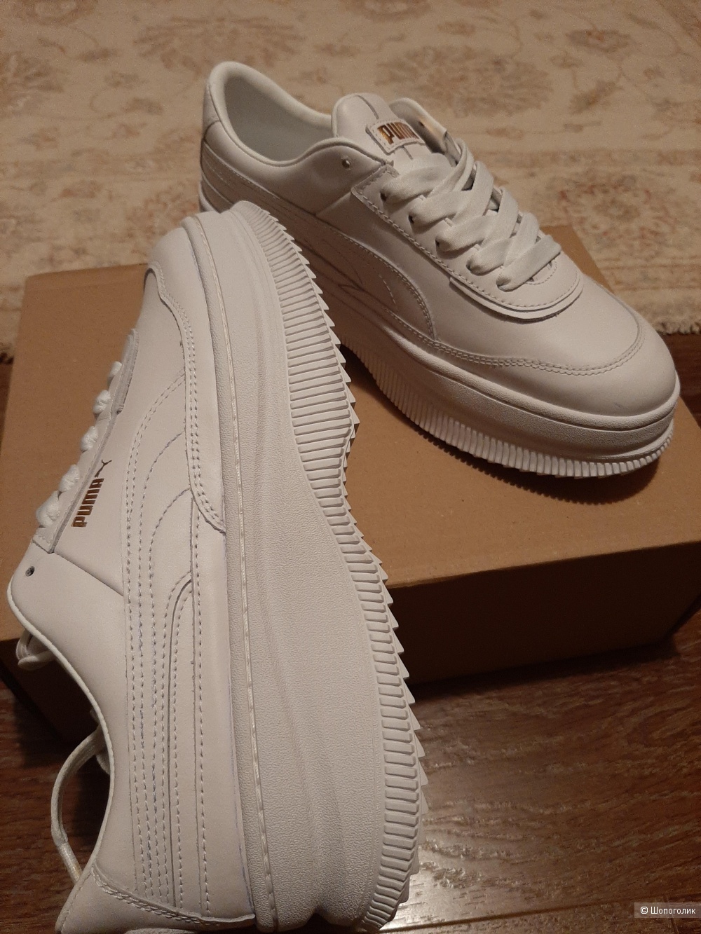 Белые кроссовки Puma Deva, EU 39 (UK 6)