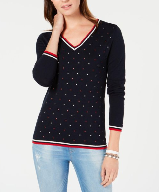 Свитер с круглым вырезом Tommy Hilfiger XS