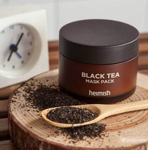 Лифтинг-маска против отеков с экстрактом черного чая Heimish Black Tea Mask Pack