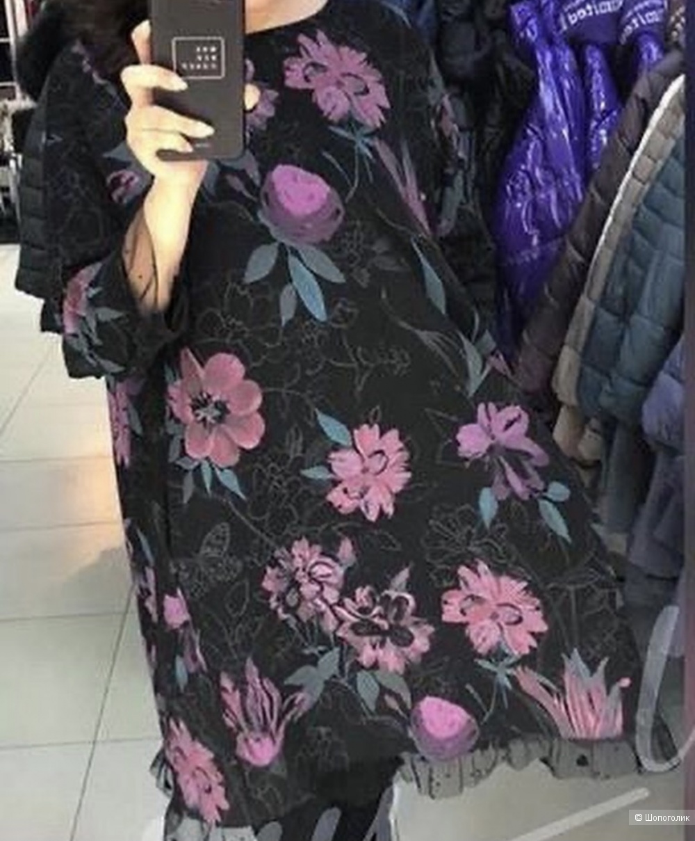 Платье с кружевом Wendy Trendy , 48-54