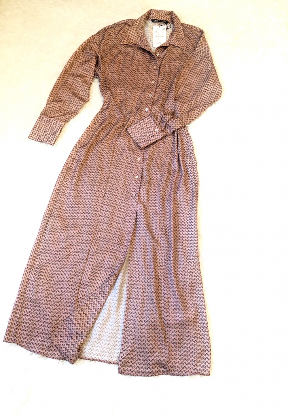 Платье-рубашка ZARA,(M)44-46 р.