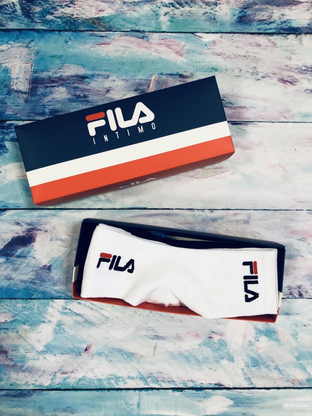 Подарочный набор мужских носков Fila