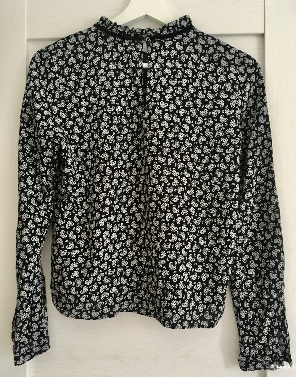 Zara блуза с принтом «пейсли», XS