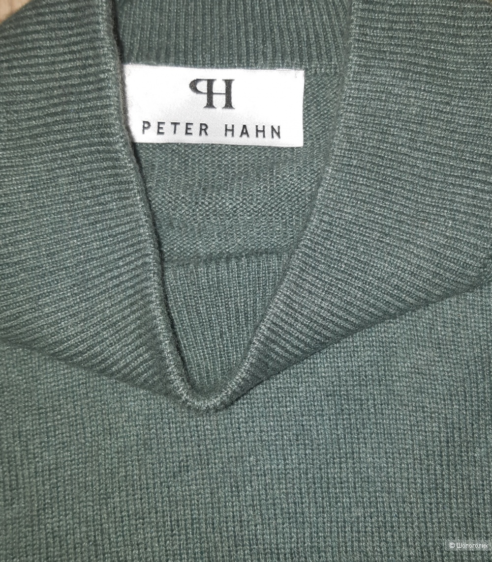 Кашемировый пуловер peter hahn, размер 46/48/50