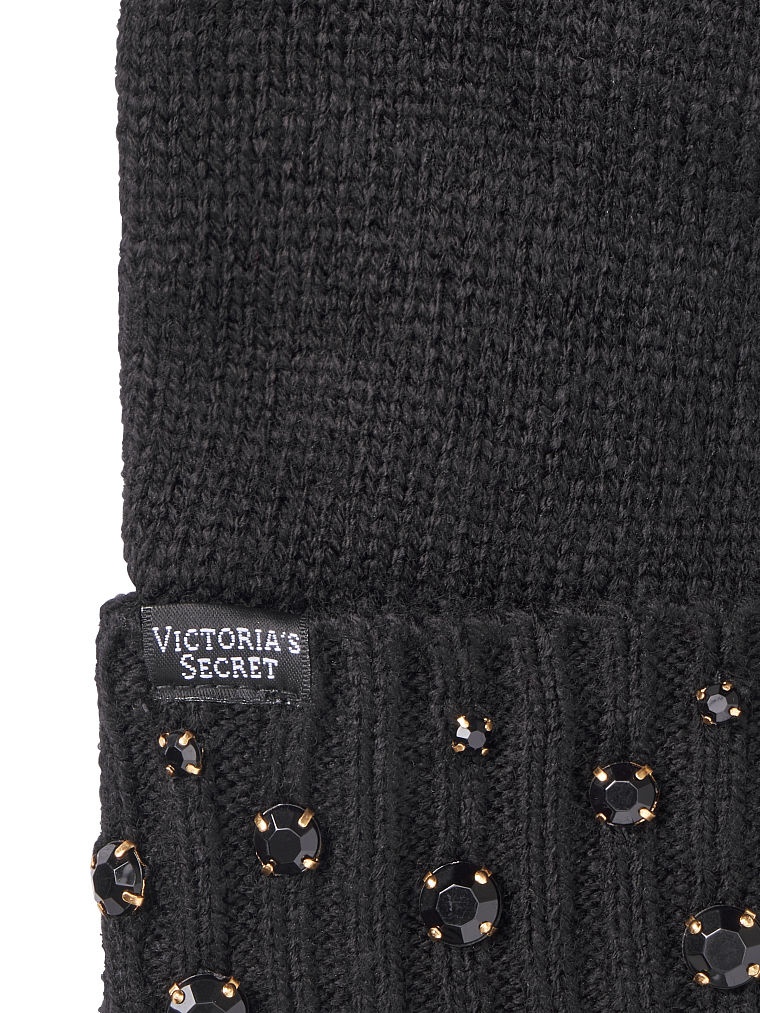 Комплект: шапка + перчатки Victoria's Secret, One Size