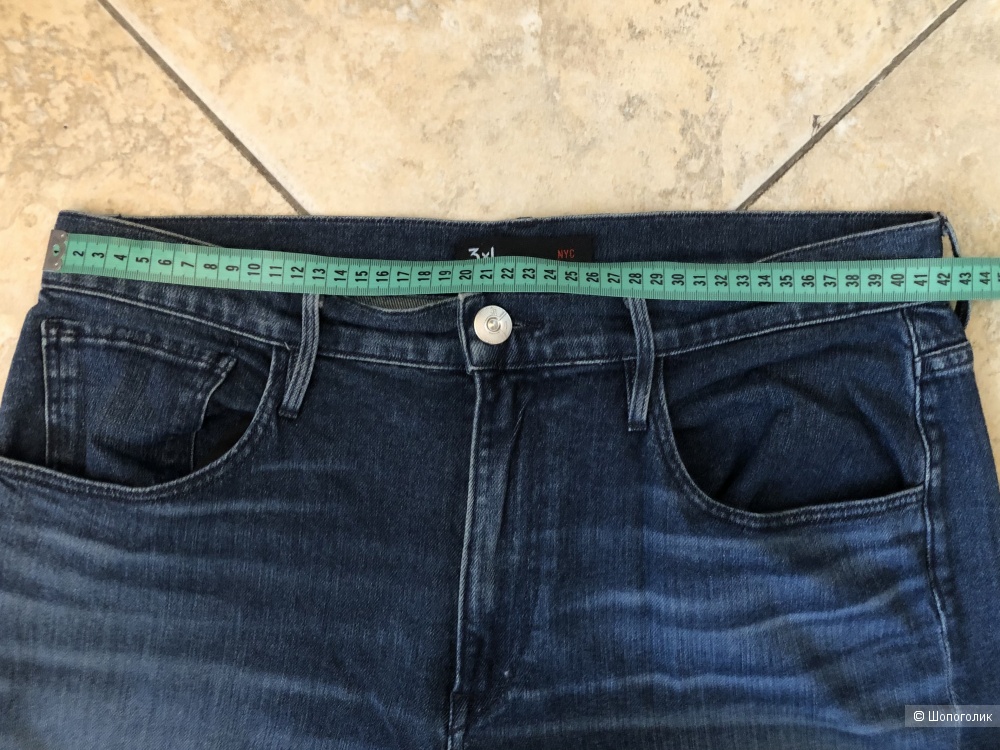 Джинсы 3x1, размер джинсовый 32