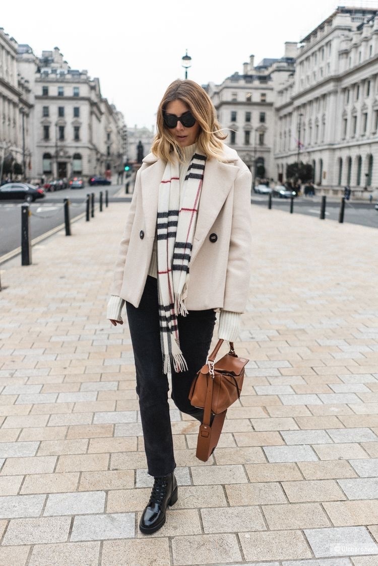 Шарф шаль палантин BURBERRY, one size