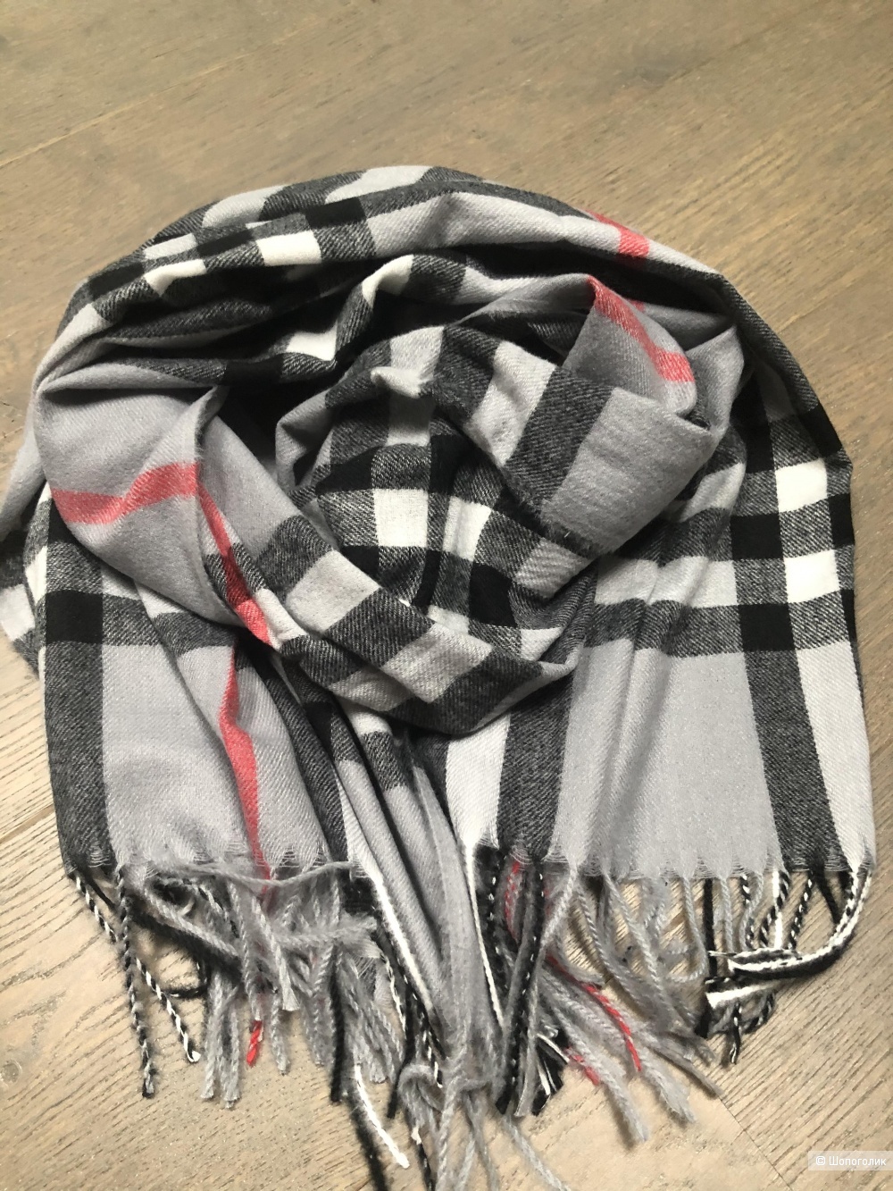 Шарф шаль палантин BURBERRY, one size