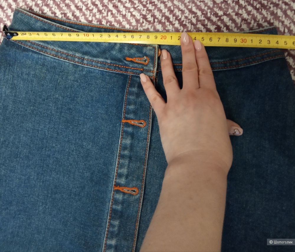 Юбка джинсовая BEFREE, размер 38