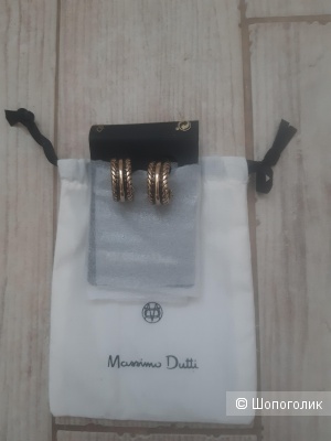 Серьги кольца Massimo Dutti