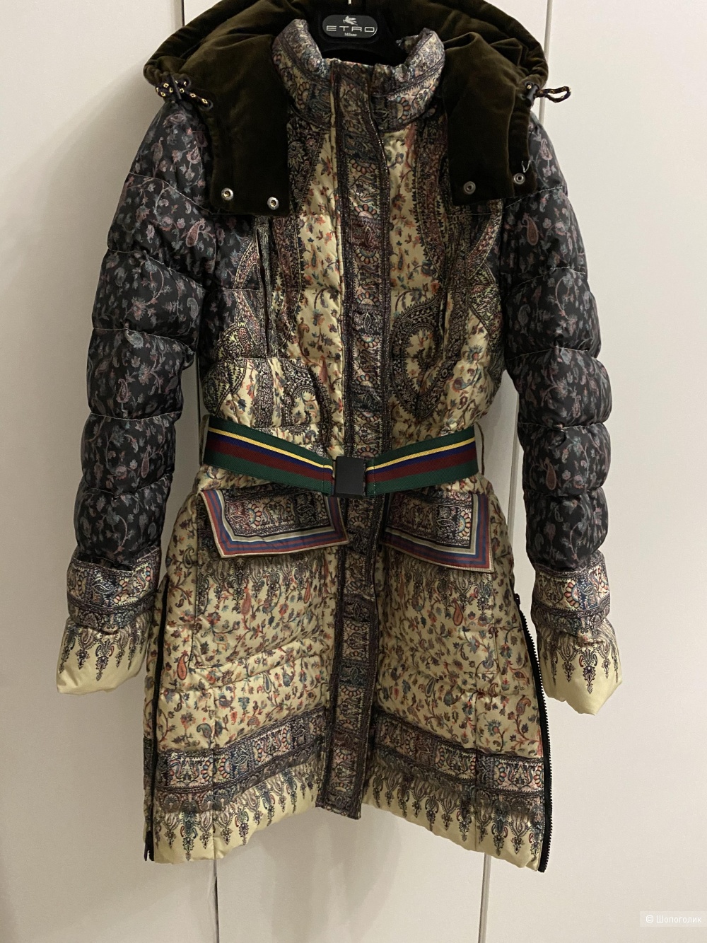 Пуховик Etro размер 42