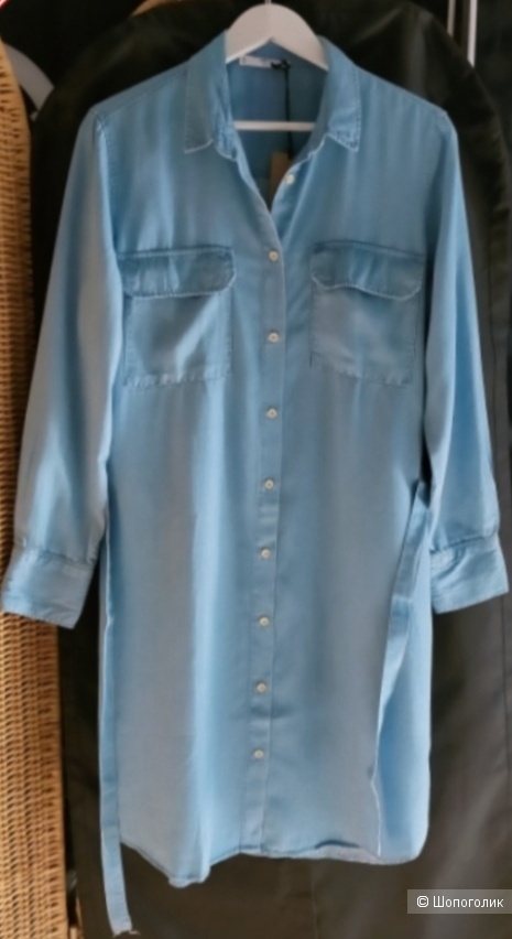 Платье-рубашка MANGO на 44-46 размер