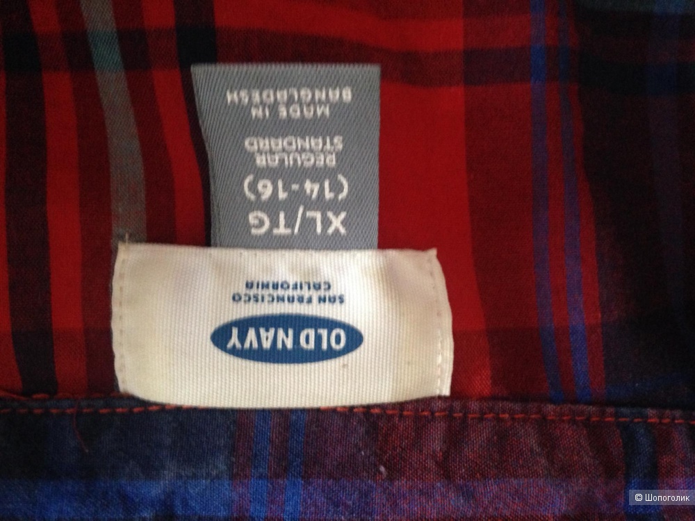 Рубашки для подростка Gap и Oldnavy размер 14-16 (рост 170-176) сет из 3 шт.