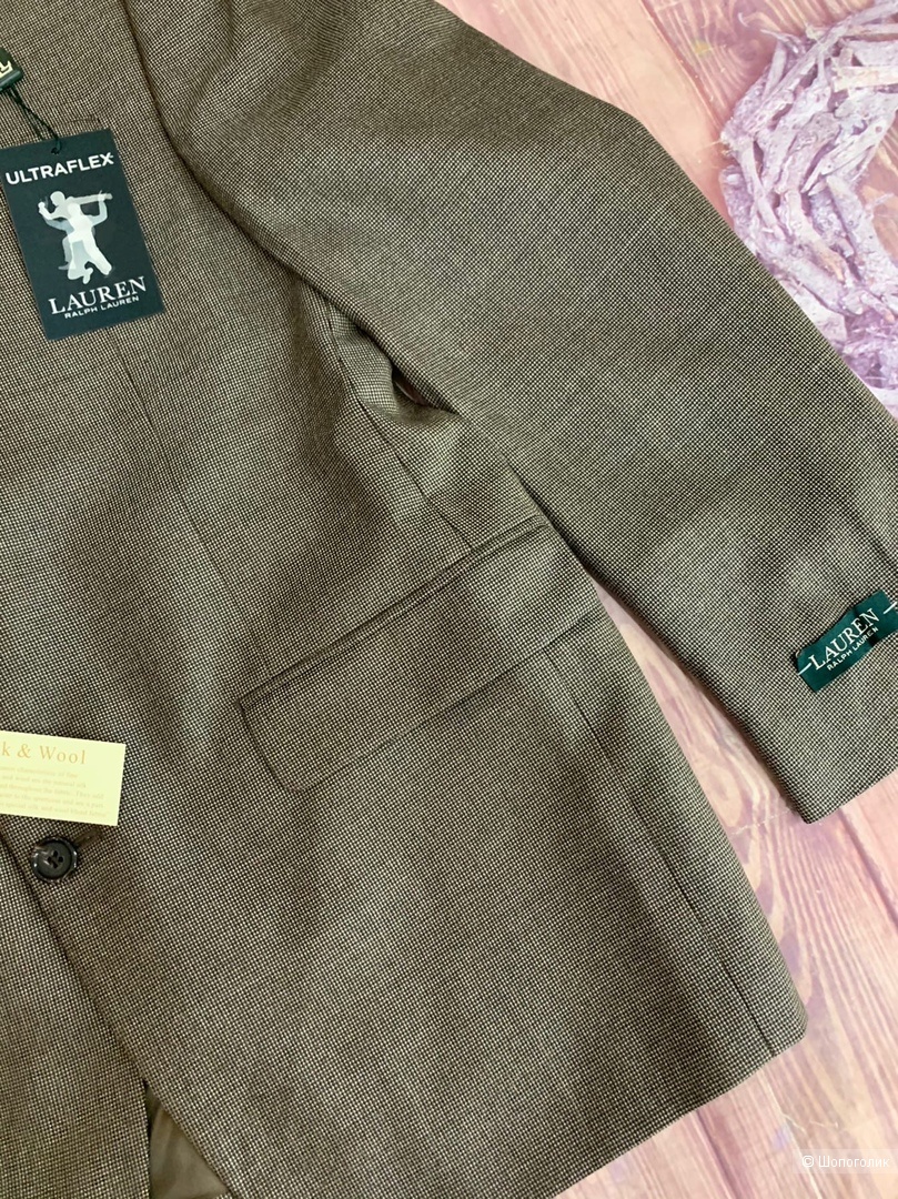 Пиджак из шерсти и шёлка от Ralph Lauren M/L