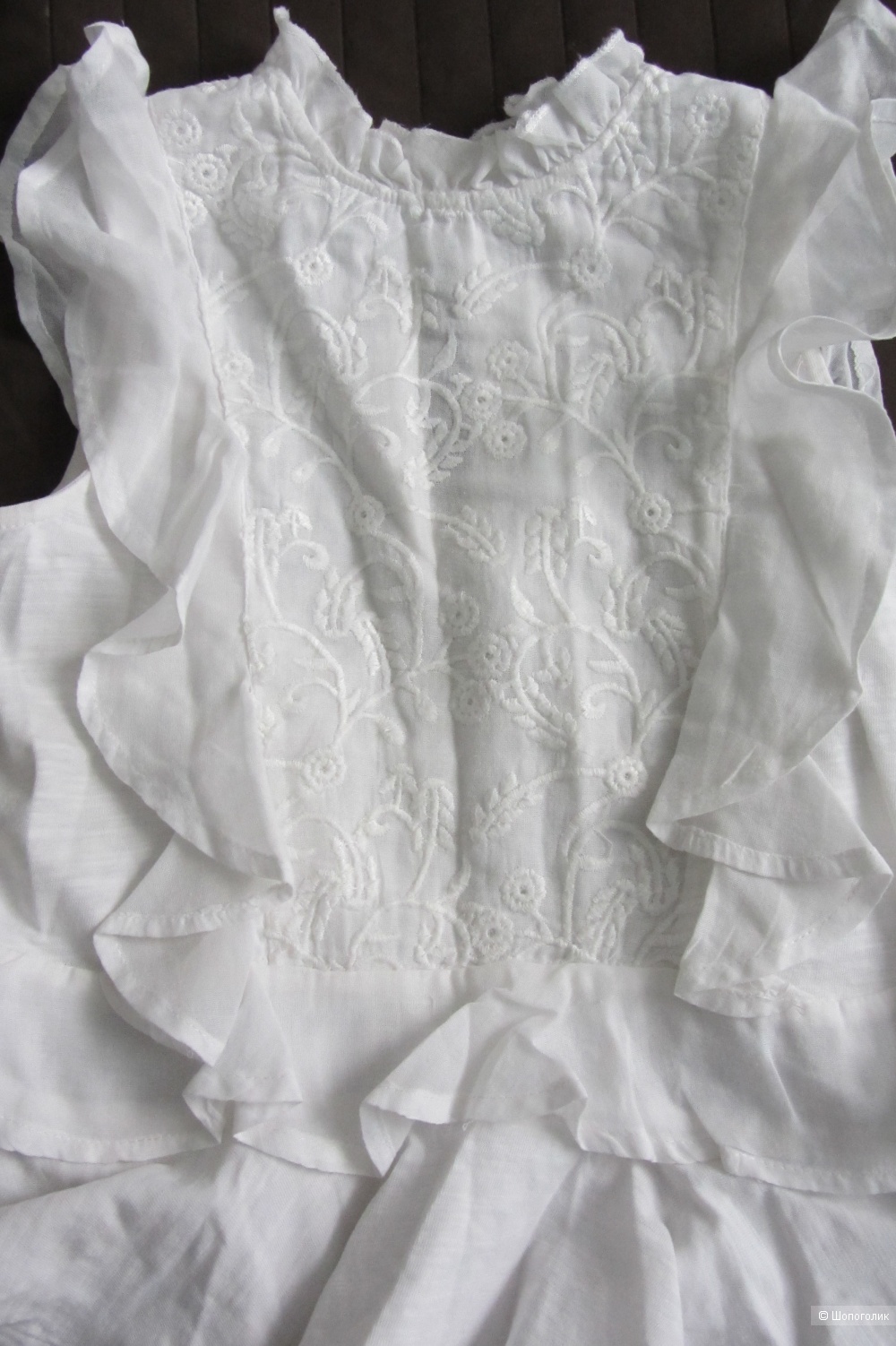 Сет - блузка/топ Next и юбка noname  размер 116-122 см