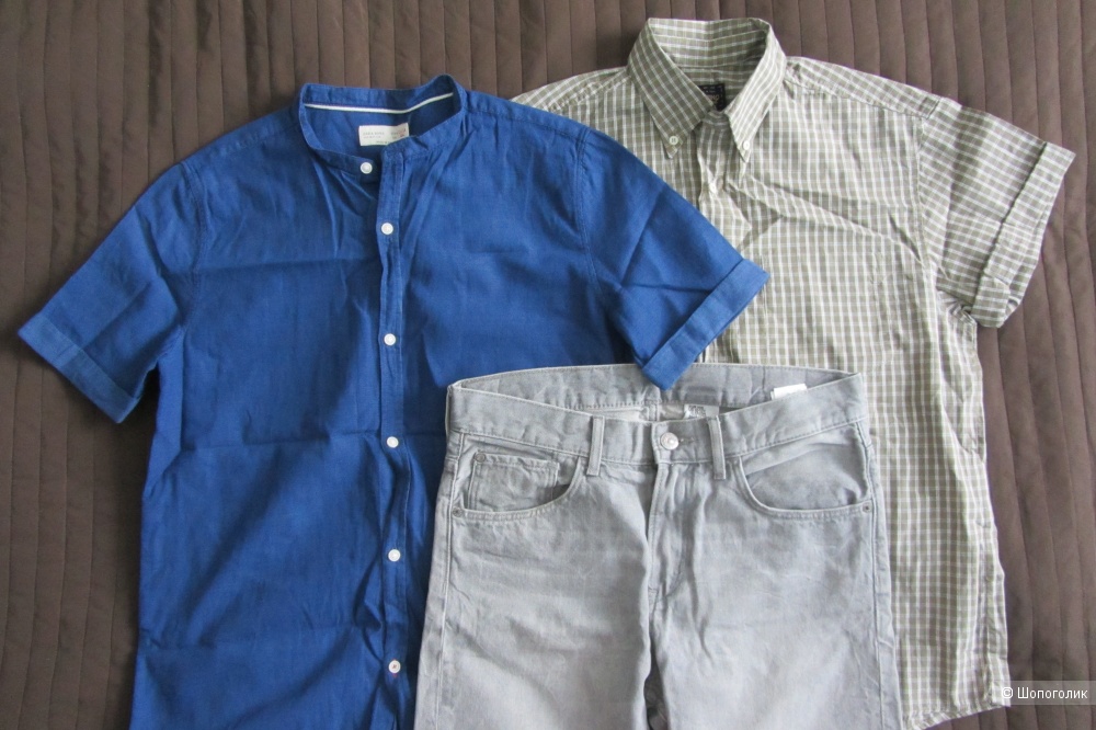 Летний сет- шорты H&M, рубашки Zara и Pepperino 12-14 лет/164-170 см
