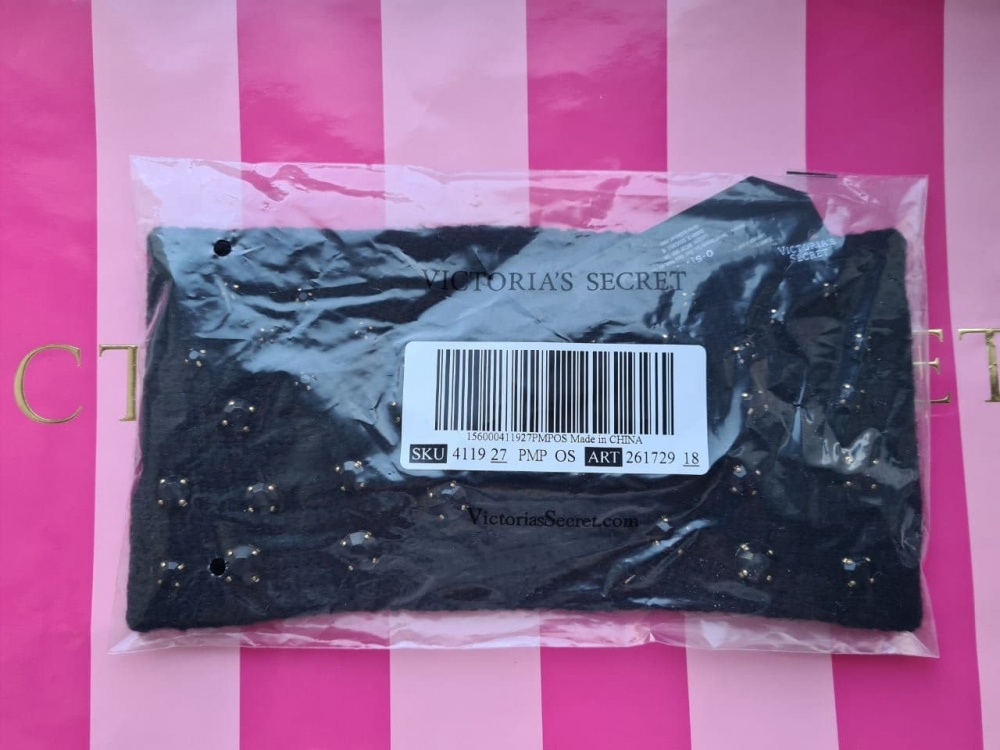 Комплект: повязка + перчатки Victoria's Secret, One Size