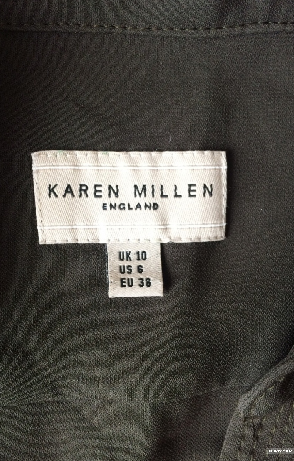 Платье в стиле милитари Karen Millen, 10 англ. размер, рос. 42-44 размер.