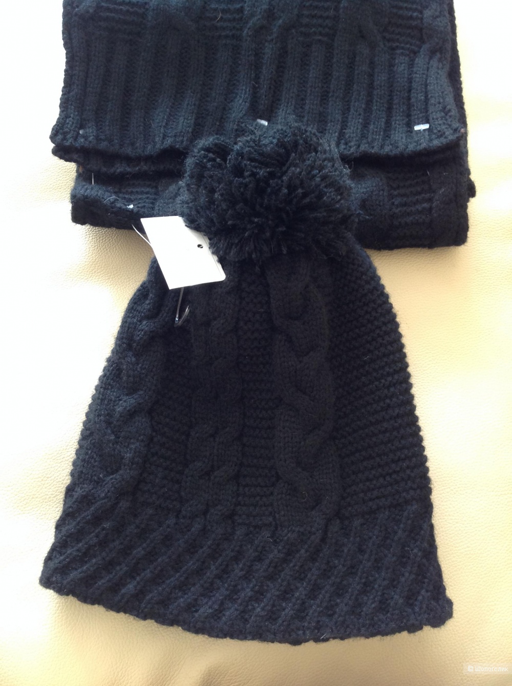 Комплект шапка и шарф Daniele Patrici, размер 55-60