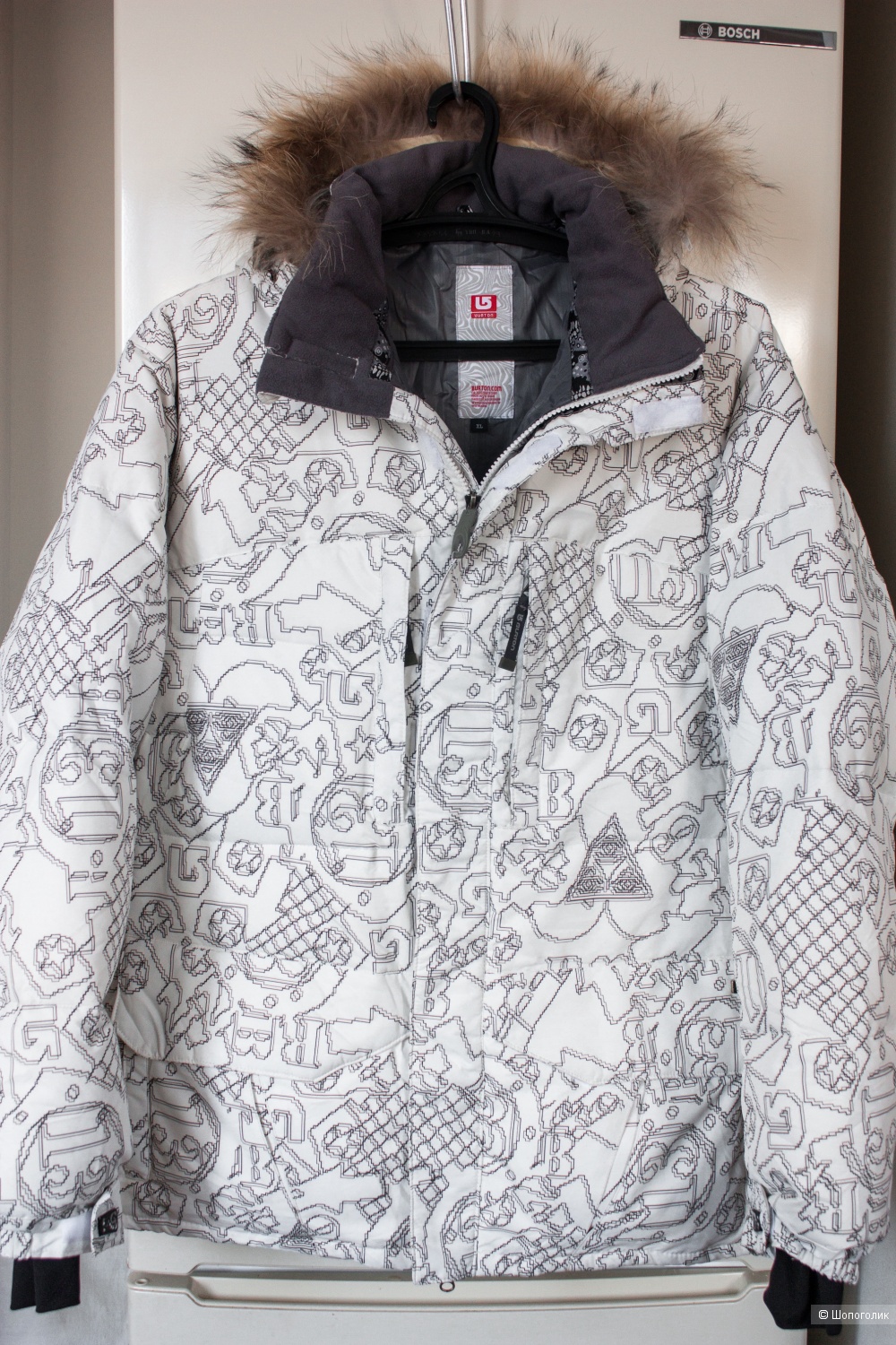 Куртка-пуховик Burton горнолыжная сноубордическая, XL 52