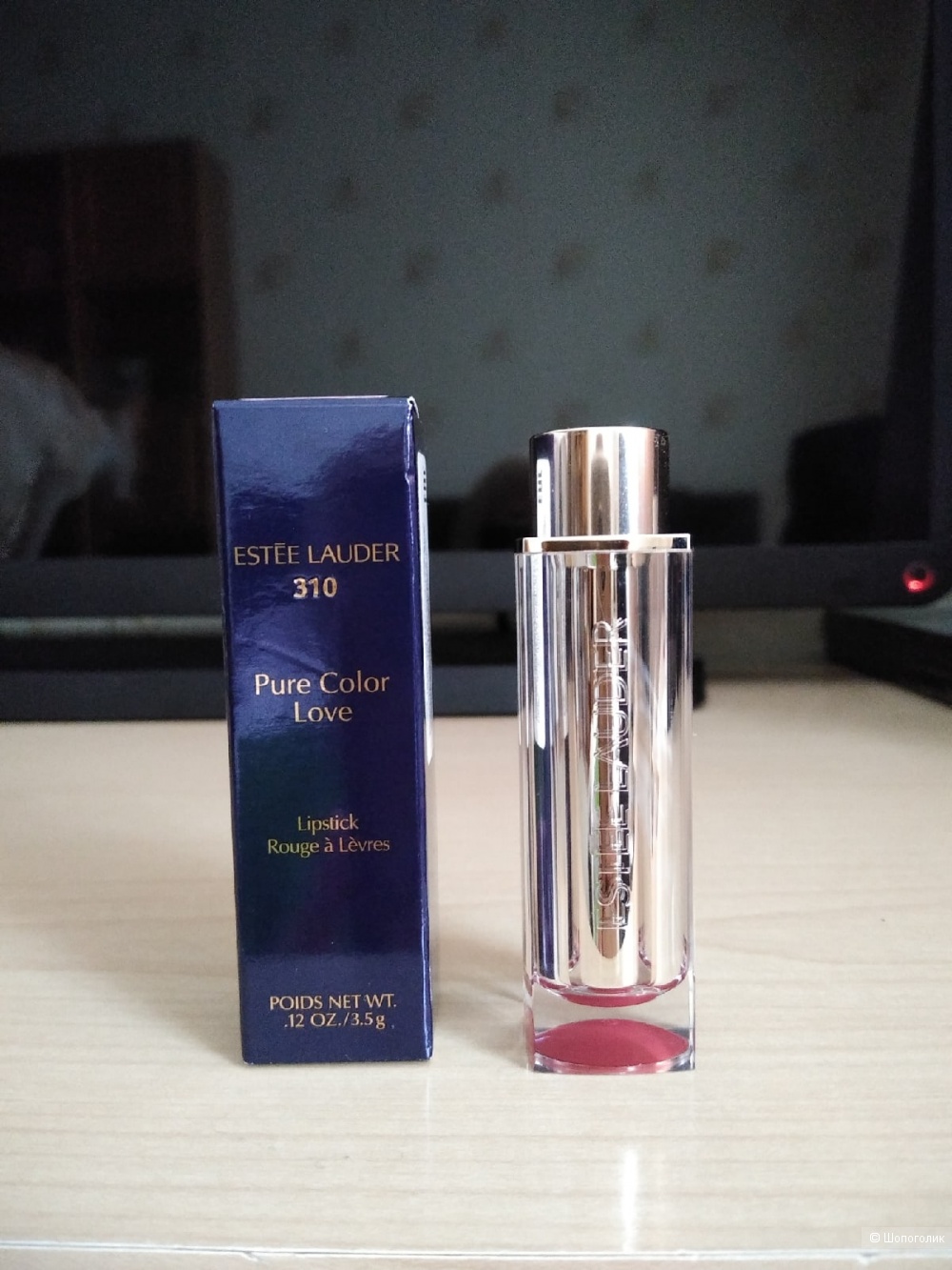 Помада Estée Lauder Pure Color Love lipstick 310 Bar Red 3.5g