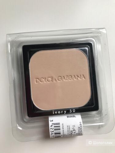 Матирующая пудра Dolce & Gabbana тон 50.