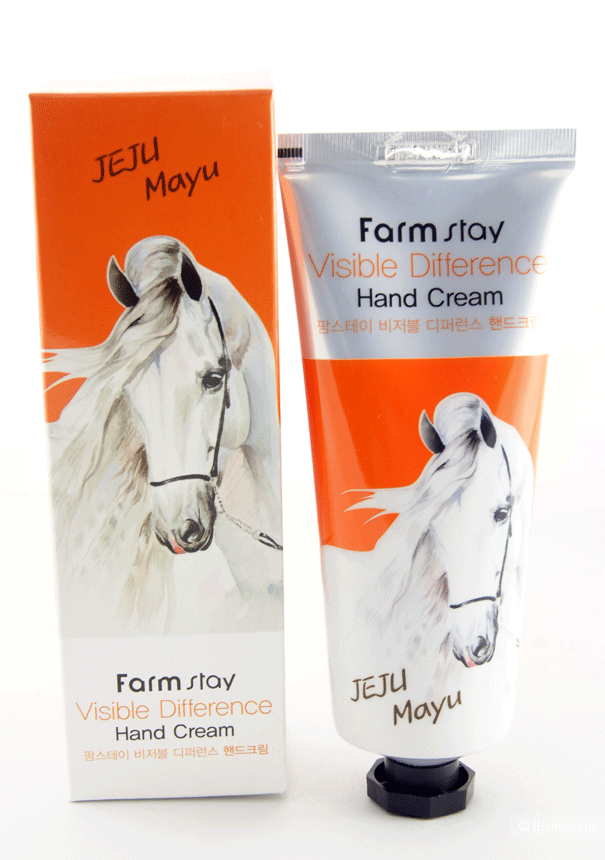 Крем для рук Лошадиное масло FarmStay Visible Difference Hand Cream Horse Oil, 100 мл