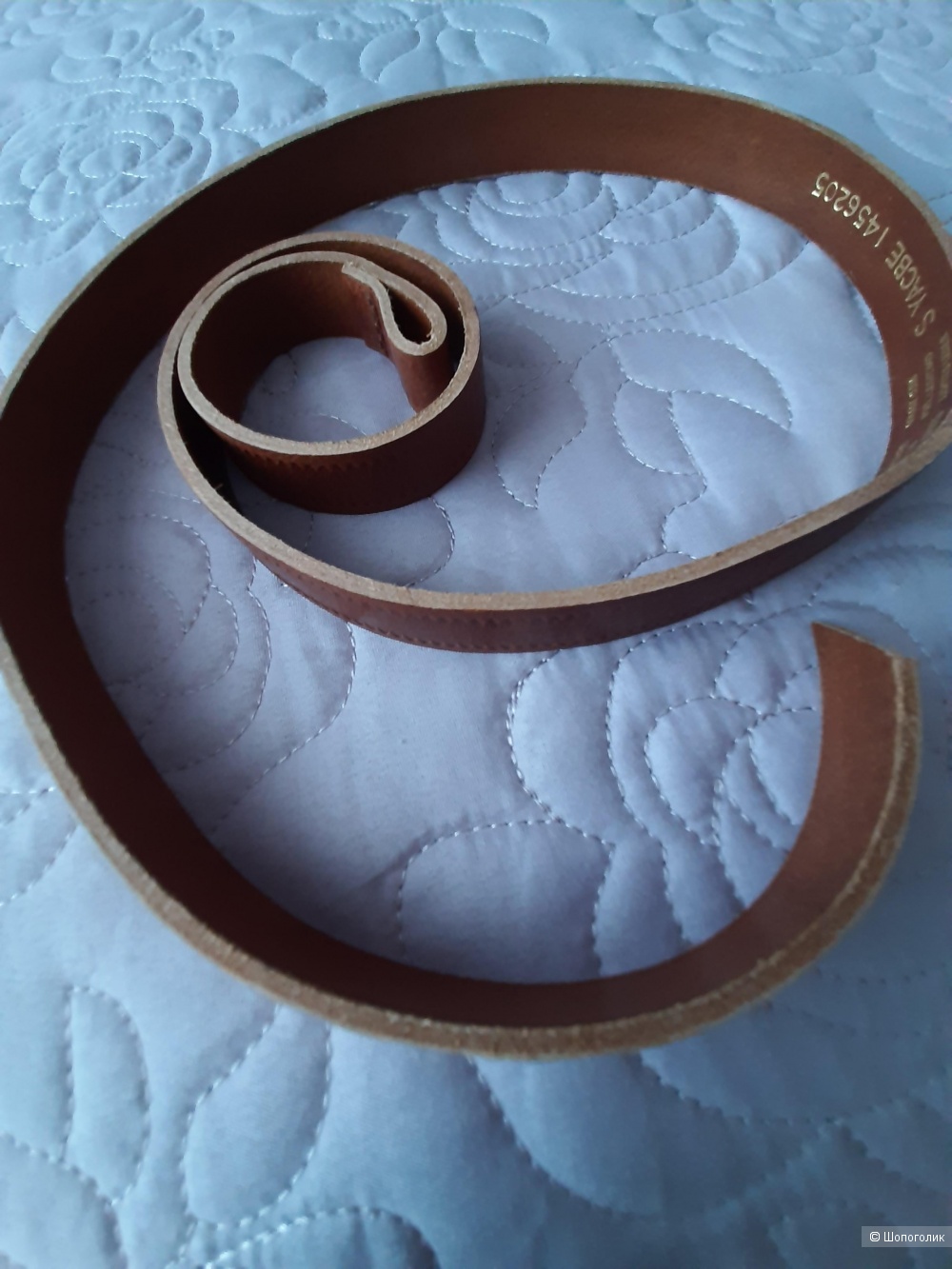 ASOS Leather Tie Detail Embossed Belt, размер S