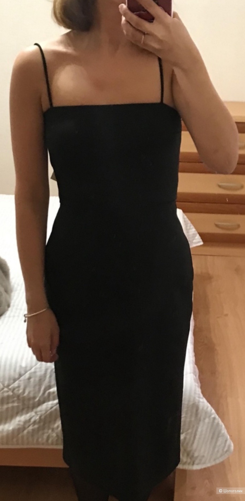 Чёрное платье Nude boutique (M-L)
