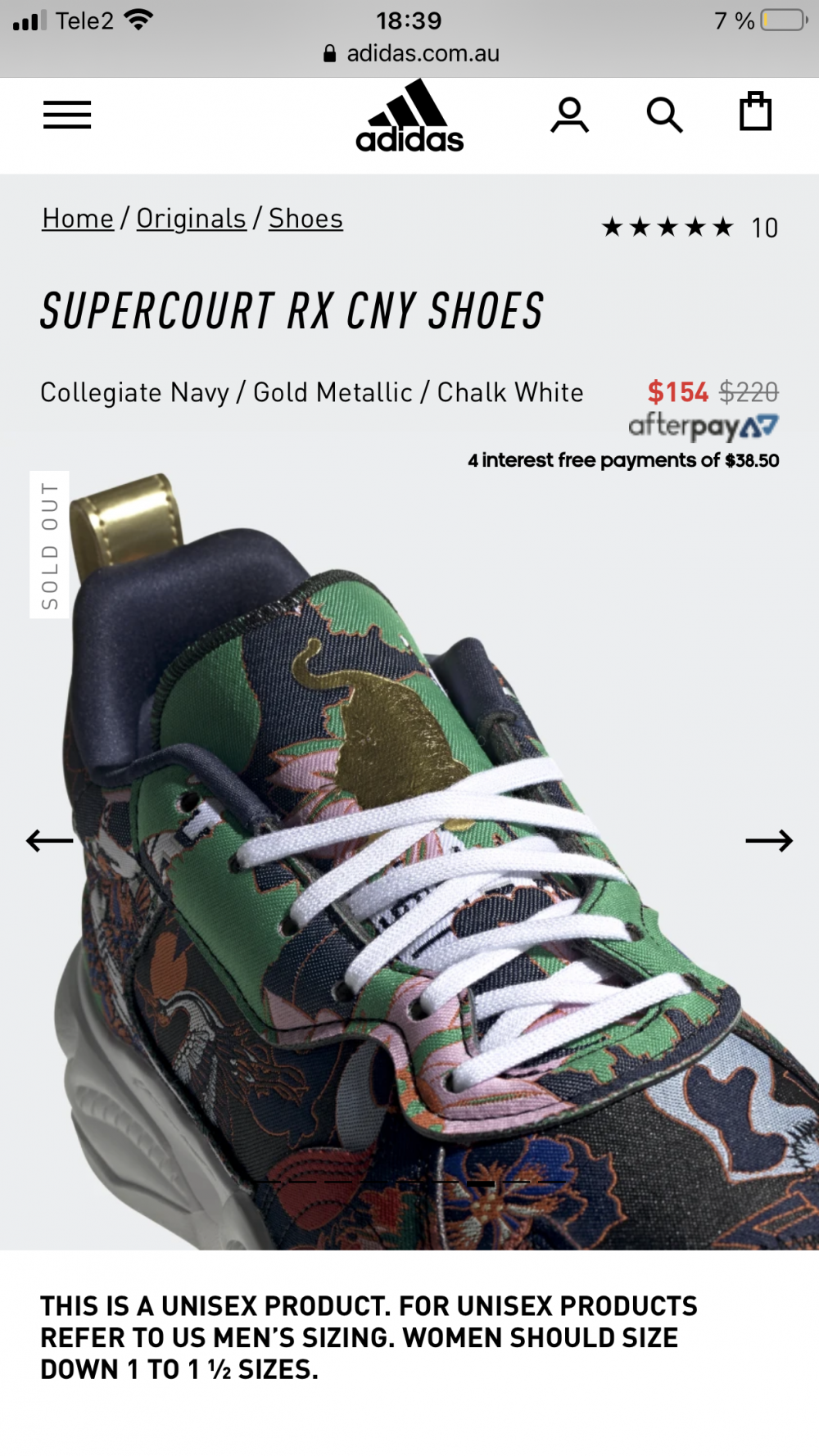 Adidas supercourt outlet rx mens